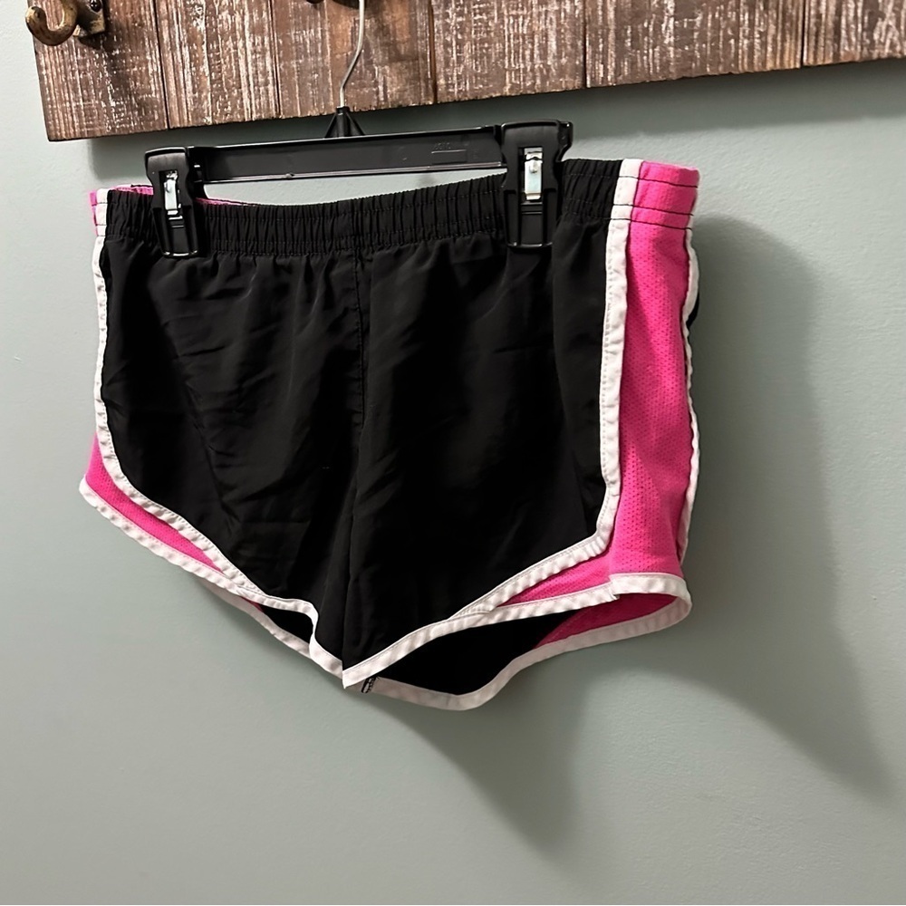 Arizona Jean Company Black and Pink Running Shorts - Picture 2 of 7